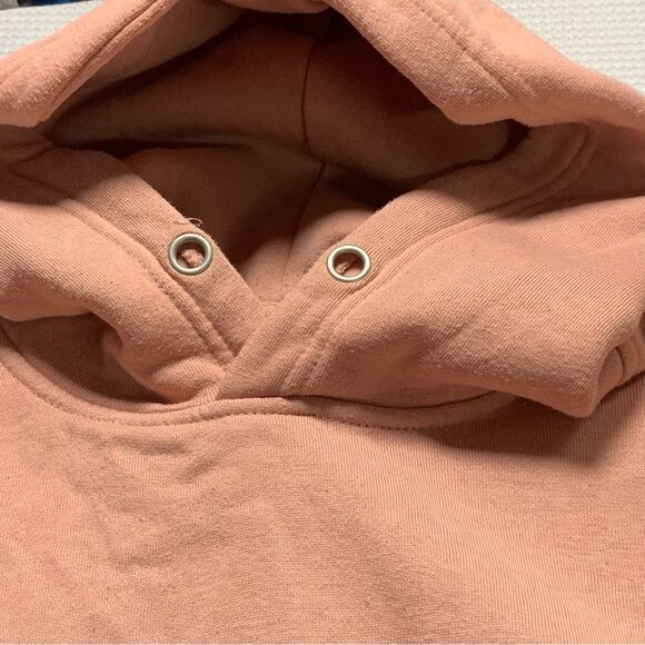 Reflex Hoodie Dusty Pink Color Soft Sweatshirt Material - Picture 2 of 8